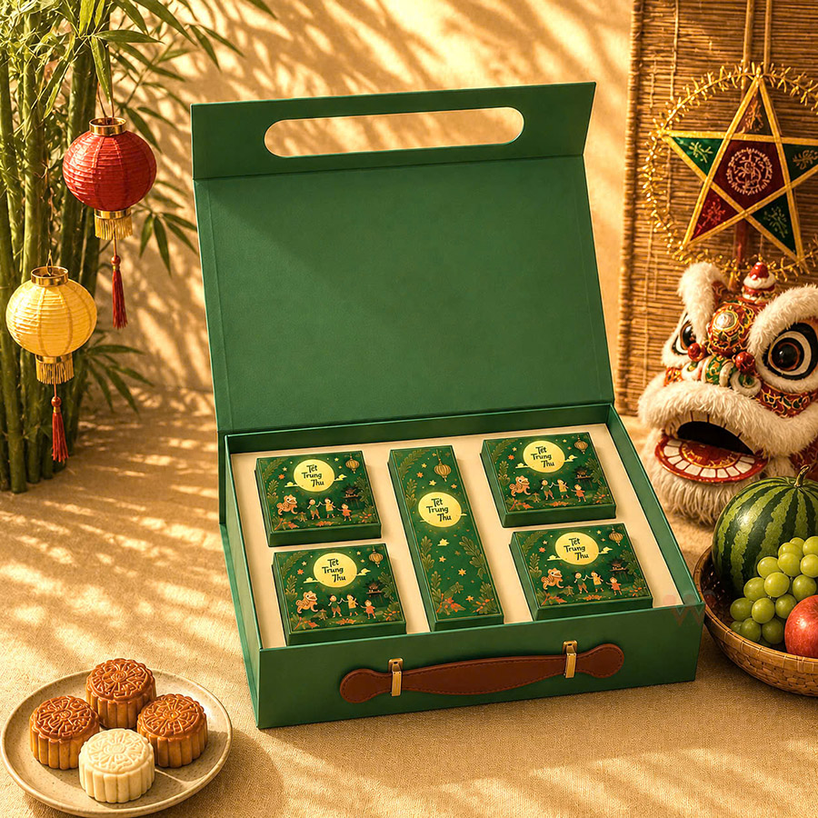 Hộp gấp gọn trung thu